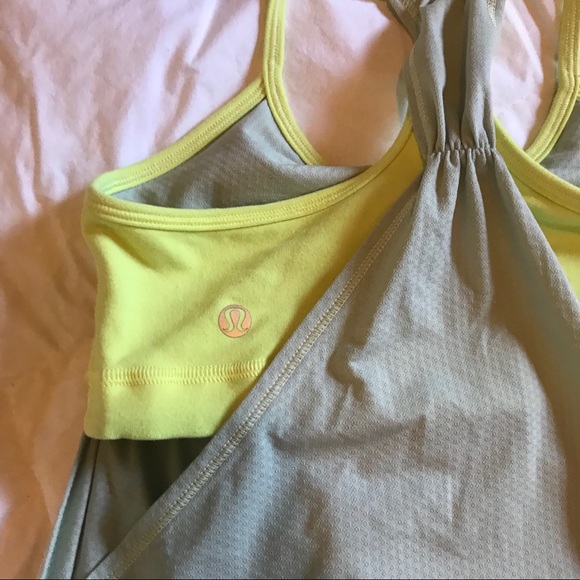 LULULEMON green sports bra tank - Picture 3 of 6